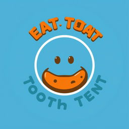 A circular logo design titled 'Eat Tooth Tent'