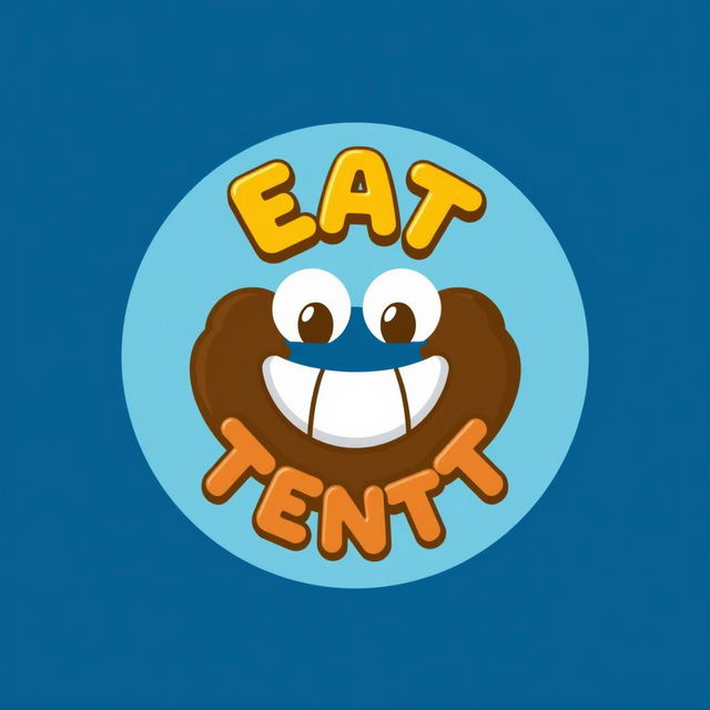 A circular logo design titled 'Eat Tooth Tent'