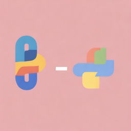 A digital art image showcasing the comparison between Python and C++ programming languages