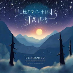 A high-quality digital art image depicts the cover of a book titled 'Fleeting Stars'