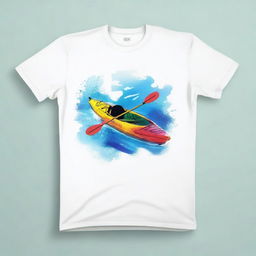 A high-quality digital art image of a t-shirt