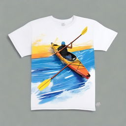 A high-quality digital art image of a t-shirt