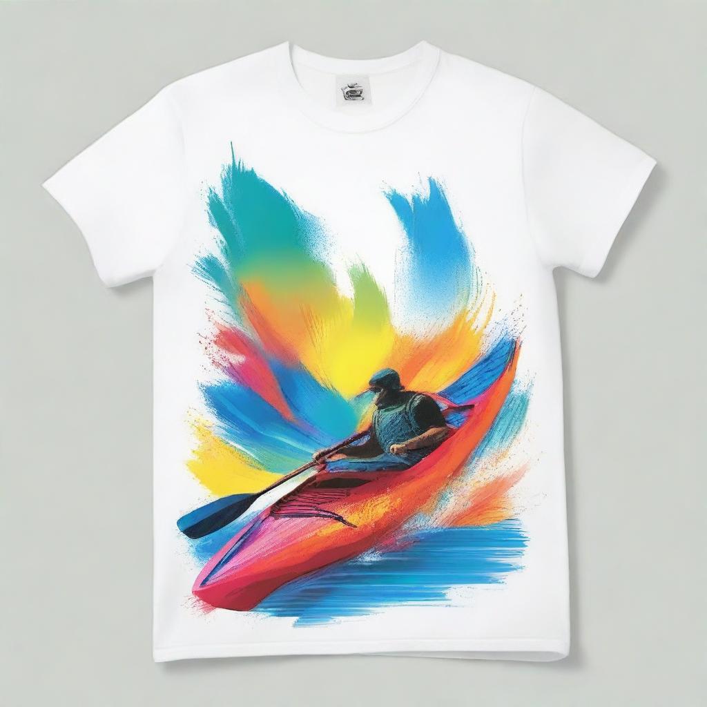 A high-quality digital art image of a t-shirt