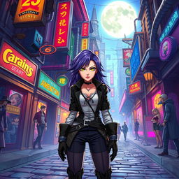 A visually captivating illustration inspired by the animated series Arcane, showcasing a vibrant underground city