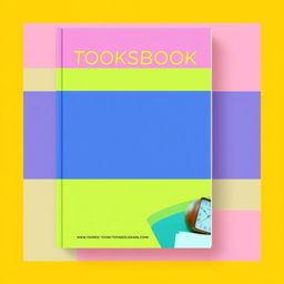 A book cover design for a textbook, featuring a vibrant and engaging layout