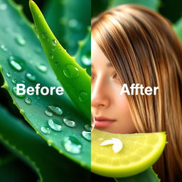 A vibrant image of an aloe vera leaf with water droplets on its surface, showcasing its freshness and vitality