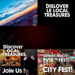 A dynamic promotional video featuring a vibrant and bustling cityscape