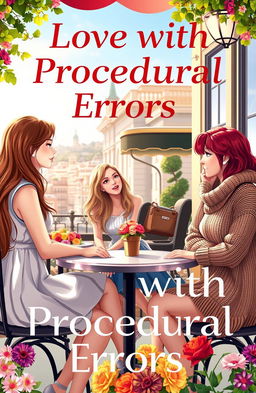 A realistic cover for a romance novel titled 'Love with Procedural Errors' by author 'Artemy_s_man'