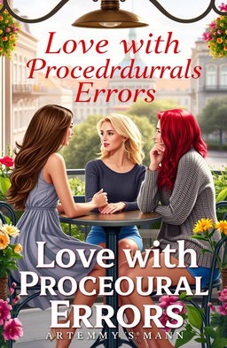 A realistic cover for a romance novel titled 'Love with Procedural Errors' by author 'Artemy_s_man'