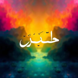 A beautifully designed image featuring the Arabic word "منافق" written artistically