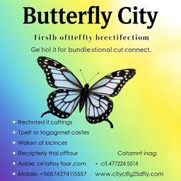 **Job Advertisement**

**Butterfly City** is hiring! 

Do you have skills in handmade crafts? Do you love working with butterflies? If so, we are looking for you!

**About the Store:**
Butterfly City is a unique destination offering handmade butterfly bundles that blend art and creativity in an atmosphere filled with beauty and distinction
