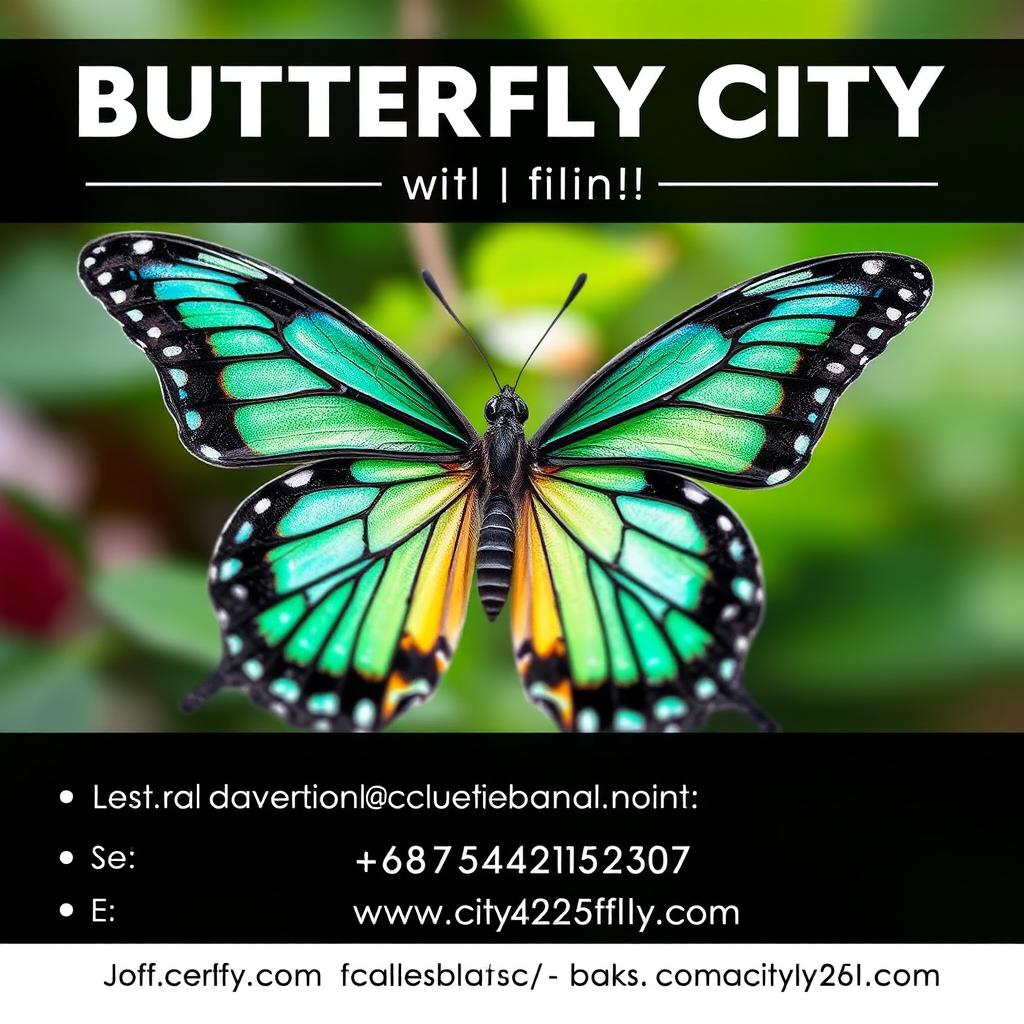 **Job Advertisement**

**Butterfly City** is hiring! 

Do you have skills in handmade crafts? Do you love working with butterflies? If so, we are looking for you!

**About the Store:**
Butterfly City is a unique destination offering handmade butterfly bundles that blend art and creativity in an atmosphere filled with beauty and distinction