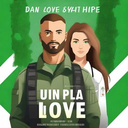 A book cover rendered in top-notch digital art style