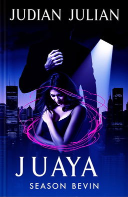 The cover features a shadowy figure of Julian looming ominously over a visibly shaken Maya, who stands strong yet vulnerable