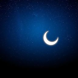 A stunning digital art design featuring a vibrant starry night sky, filled with countless twinkling stars in various sizes, and a deep blue to black gradient representing space