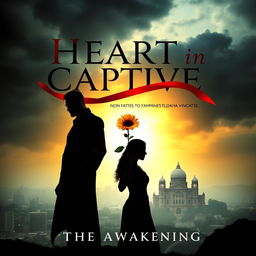 A striking cover image with a stark contrast of light and shadow