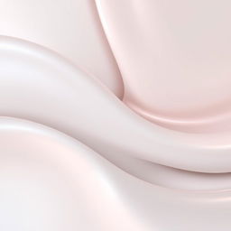 A smooth and polished surface, showcasing a beautifully rendered abstract design with gentle curves and gradients in soft pastel colors