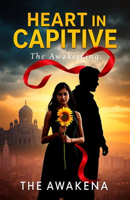 A striking book cover image featuring a prominent contrast between light and shadow