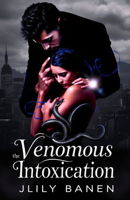 The cover features a shadowy figure of Julian looming over Maya, who appears visibly shaken yet stands strong and vulnerable