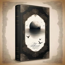 A captivating image designed in the style of a book cover