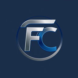 A stylish and modern logo design featuring the letters 'FC' prominently