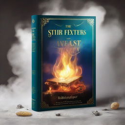 A high-quality digital art image depicting a book cover