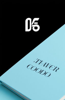 A sleek and modern logo design with a deep black color