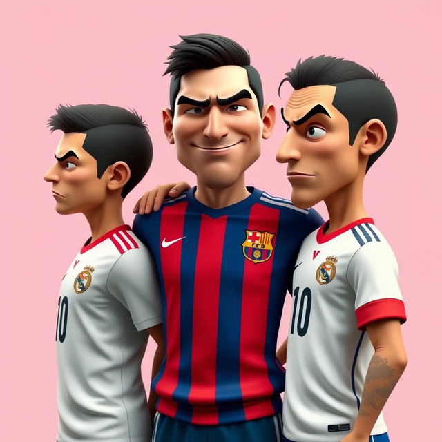 A profile picture featuring Lionel Messi, Neymar Jr