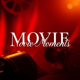 A YouTube banner for a professional photography channel named 'Movie Moments'
