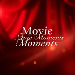 A YouTube banner for a professional photography channel named 'Movie Moments'