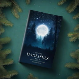 This is a high-quality digital art image of a book cover titled 'The Darkness Within'