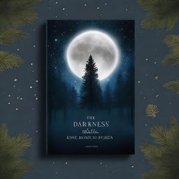 This is a high-quality digital art image of a book cover titled 'The Darkness Within'