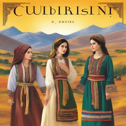 A high-quality digital art image representing the culture of Kurdistan