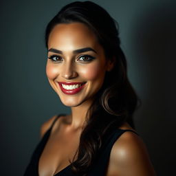 A stunning RAW portrait of a beautiful 26-year-old woman