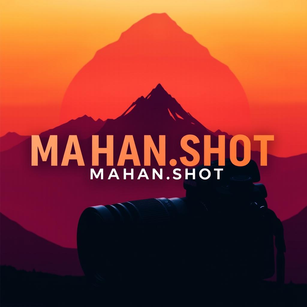 Create a vibrant YouTube profile banner for 'MAHAN