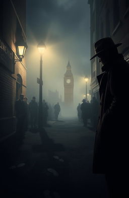 A captivating scene from a detective novel titled 'Alea Iacta Est'