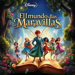 A movie cover featuring a fantastical scene that captures the essence of a fairy tale world