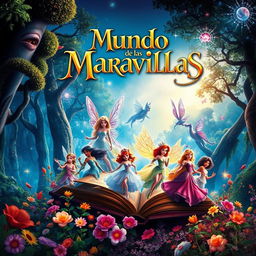 A movie cover featuring a fantastical scene that captures the essence of a fairy tale world