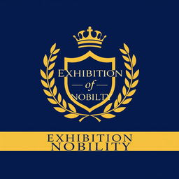 A logo design for an exhibition titled "Exhibition of Nobility"