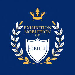 A logo design for an exhibition titled "Exhibition of Nobility"