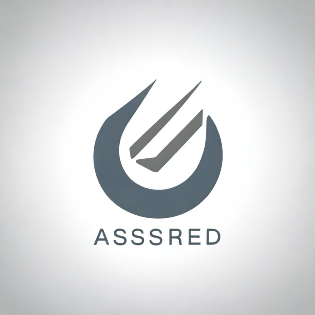 A high-quality digital art representing a logo for a company named 'Assured'