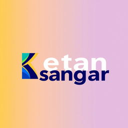 A modern logo design featuring the words 'Ketan Sangar' prominently displayed