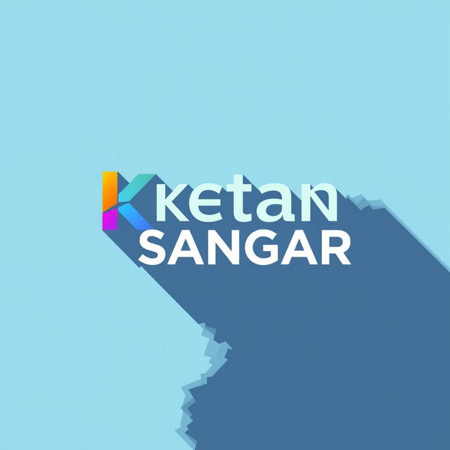 A modern logo design featuring the words 'Ketan Sangar' prominently displayed