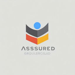 A high-quality digital art of an editable logo for a business named 'Assured Group'