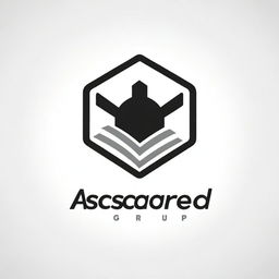 A high-quality digital art logo for the 'Assured Group', a professional services company