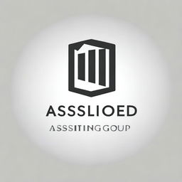 A high-quality digital art logo for the 'Assured Group', a professional services company