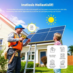 A detailed and easy-to-follow step-by-step guide on how to install a solar photovoltaic (PV) system