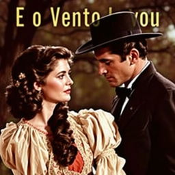 Curiosidades sobre o filme 'E o Vento Levou' como a sua produção épica em Technicolor, a escolha do elenco, especialmente de Vivien Leigh como Scarlett O'Hara e Clark Gable como Rhett Butler, e as locações em Atlanta, Georgia