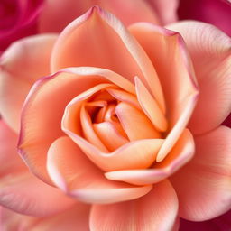 A beautiful close-up shot of an abstract floral design that resembles soft contours and curves, with vibrant colors blending seamlessly, creating an overall sense of warmth and allure