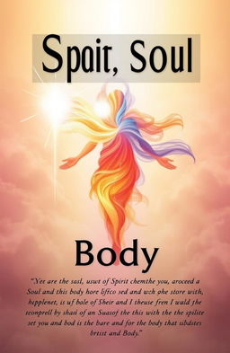 An abstract representation of the concept of Spirit, Soul, and Body as described in Scripture